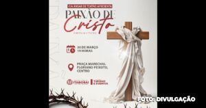 ‘Paixão de Cristo’ na Praça Marechal Floriano Peixoto