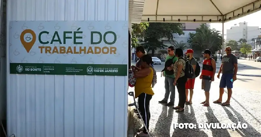 Iniciativa para introdução do Café do Trabalhador em Maricá