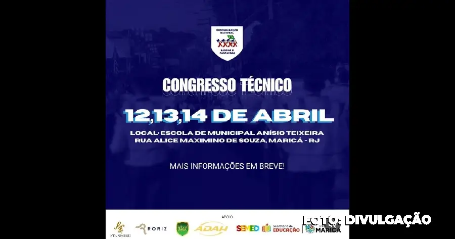 Itaipuaçu recebe Congresso Técnico da Confederação Nacional de Bandas e Fanfarras