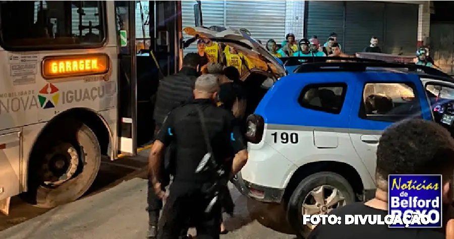 Dupla é presa após perseguição de Belford Roxo à Nova Iguaçu