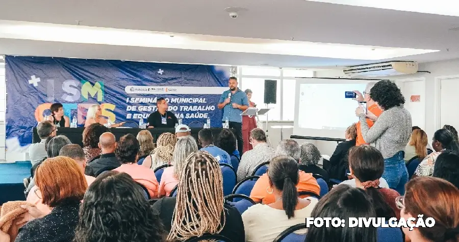 Itaboraí realiza seminário de Gestão do Trabalho e Educação na Saúde