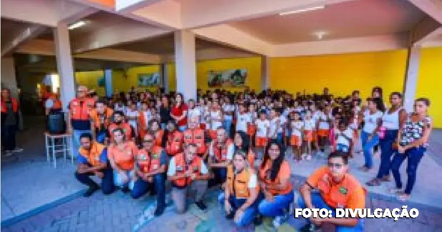 Defesa Civil realiza Projeto Escola Segura