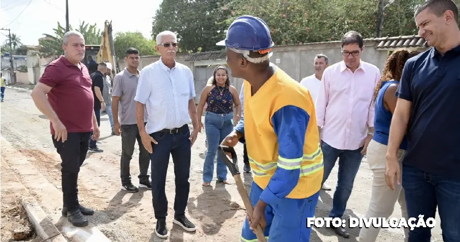 Obras em Vista Alegre recebem visita técnica