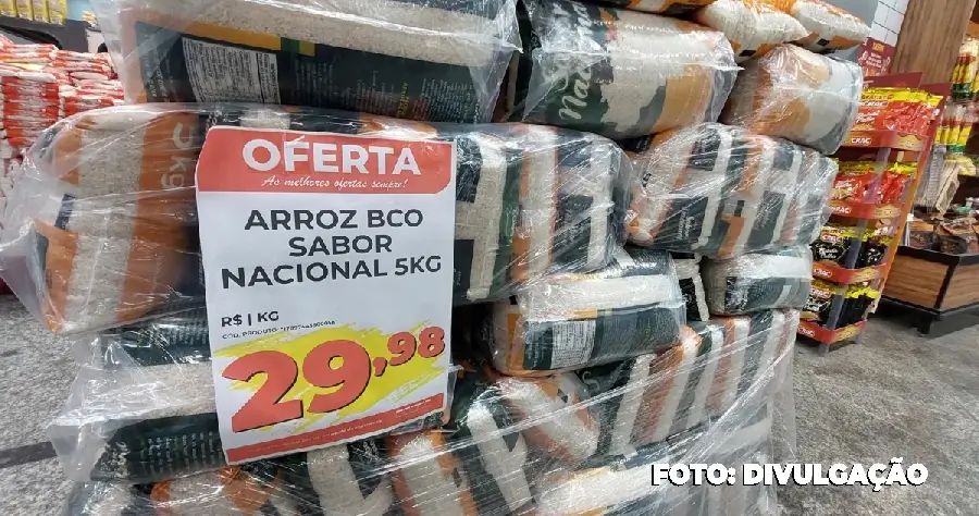 Supermercado limita compra de Arroz em São Gonçalo