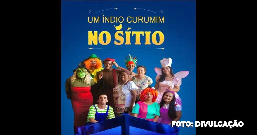 Um Índio Curumim no Sítio no TEATRO DELL’ARTE