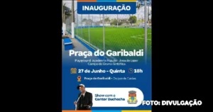 Caxias Praça do Garibaldi é reformada pela Prefeitura