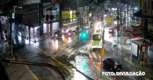 Chuva Forte Atinge Vários Bairros da Cidade do Rio