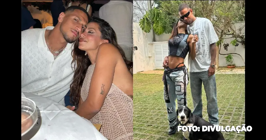 Anitta e Vinicius Souza abrem álbum de fotos em clima de romance