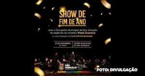 Apresentação natalina da Orquestra Municipal de São Gonçalo com Coral Infantil no Teatro Municipal