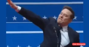 Elon Musk, durante evento de posse de Trump, gerou polêmica ao realizar gesto comparado à saudação nazista.