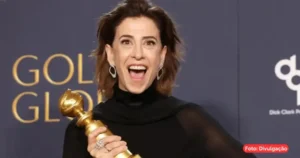 Fernanda Torres segura Globo de Ouro por atuação em Ainda estou aqui