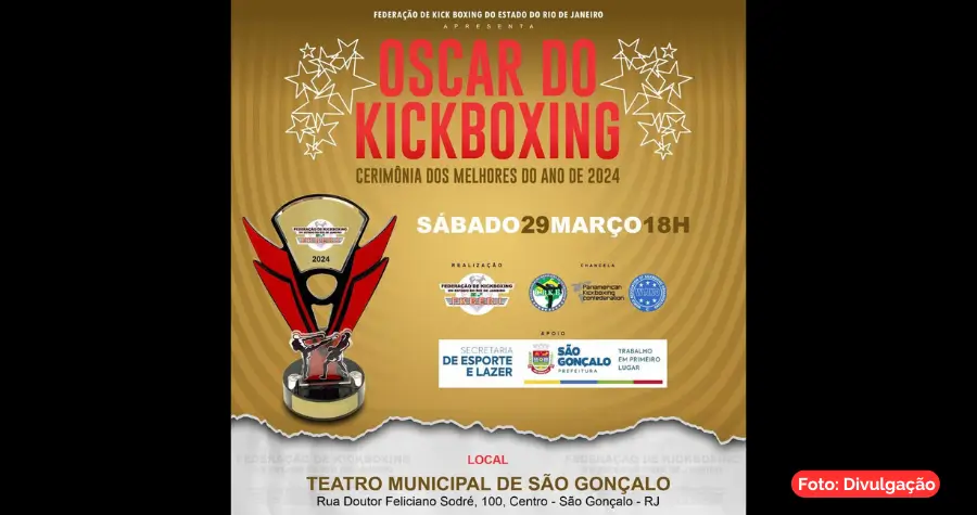 Oscar do Kickboxing 2024: Os Melhores do Ano no Rio de Janeiro